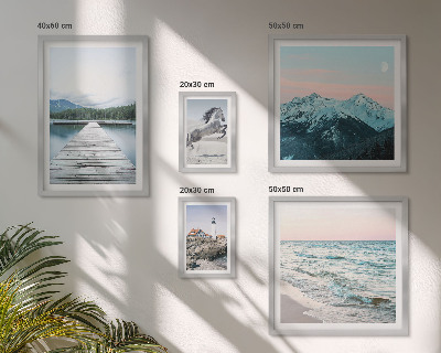 Lot de tableaux encadrés Décorations de paysages naturels