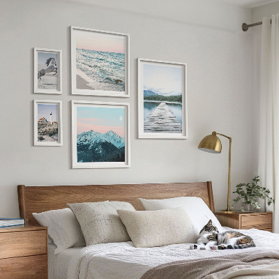 Lot de tableaux encadrés Décorations de paysages naturels