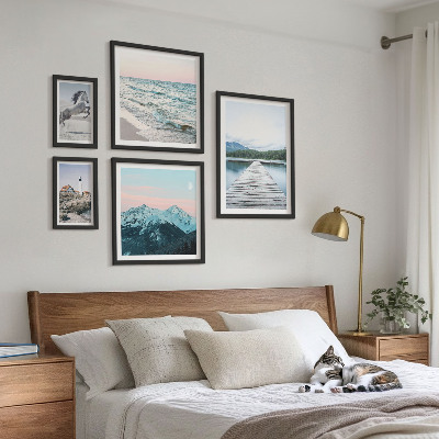 Lot de tableaux encadrés Décorations de paysages naturels