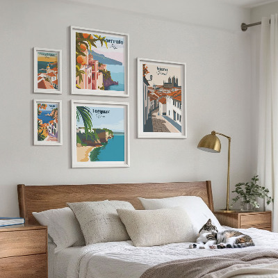 Tableau de décoration murale Villes pittoresques d'Europe