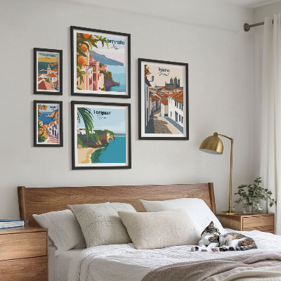 Tableau de décoration murale Villes pittoresques d'Europe