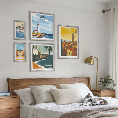Tableau de décoration murale Paysages urbains avec lanternes