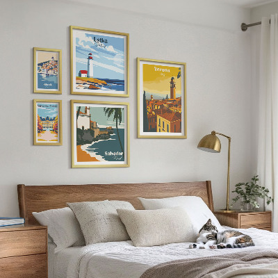 Tableau de décoration murale Paysages urbains avec lanternes