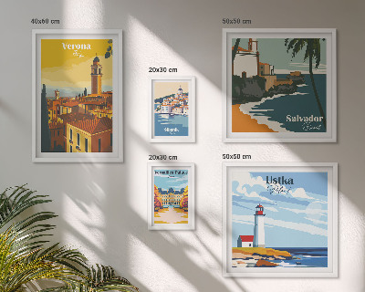 Tableau de décoration murale Paysages urbains avec lanternes