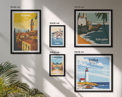 Tableau de décoration murale Paysages urbains avec lanternes