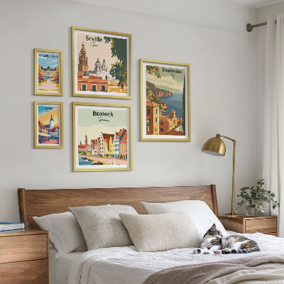 Tableau de décoration murale Paysages des villes européennes