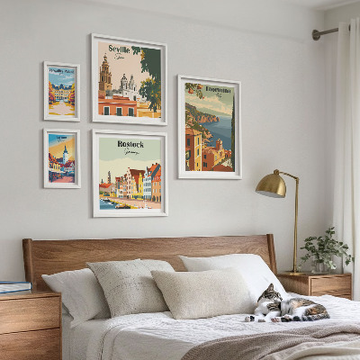 Tableau de décoration murale Paysages des villes européennes