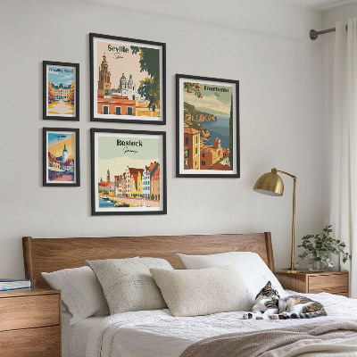 Tableau de décoration murale Paysages des villes européennes