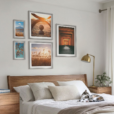 Lot de tableaux encadrés Les paysages zen et tranquilles de la nature