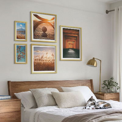 Lot de tableaux encadrés Les paysages zen et tranquilles de la nature