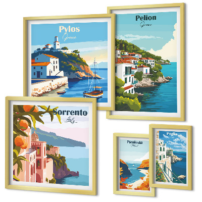 Tableau de décoration murale Paysages des îles grecques