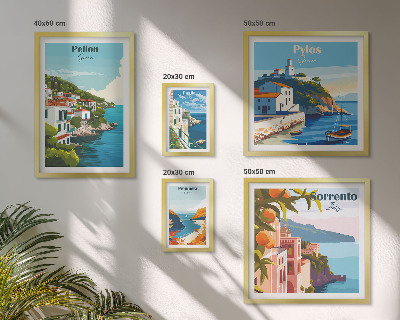 Tableau de décoration murale Paysages des îles grecques