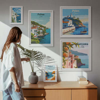 Tableau de décoration murale Paysages des îles grecques