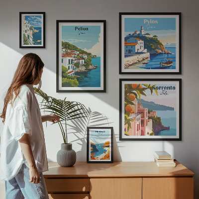 Tableau de décoration murale Paysages des îles grecques