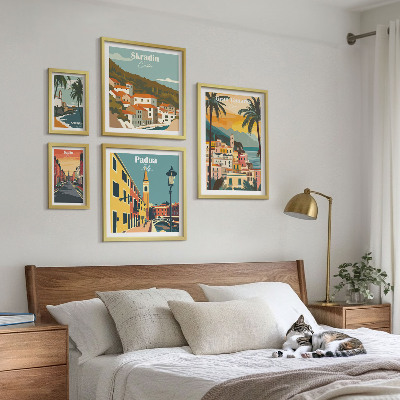 Tableau de décoration murale Paysages des villes européennes