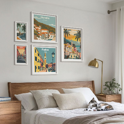 Tableau de décoration murale Paysages des villes européennes