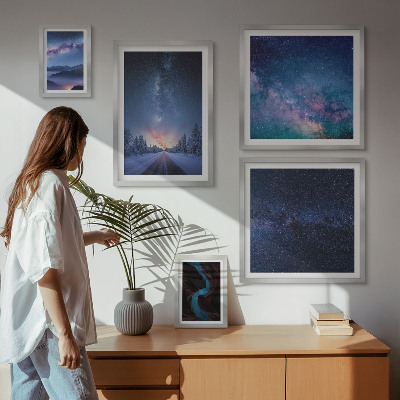 Tableau de décoration murale Paysages nocturnes cosmiques