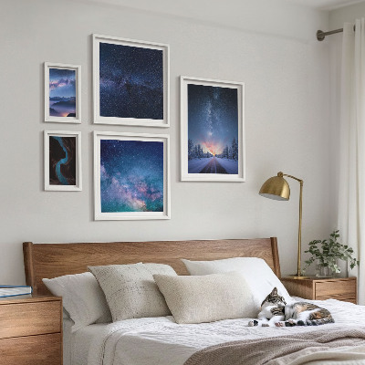 Tableau de décoration murale Paysages nocturnes cosmiques