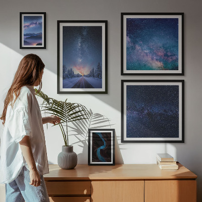 Tableau de décoration murale Paysages nocturnes cosmiques