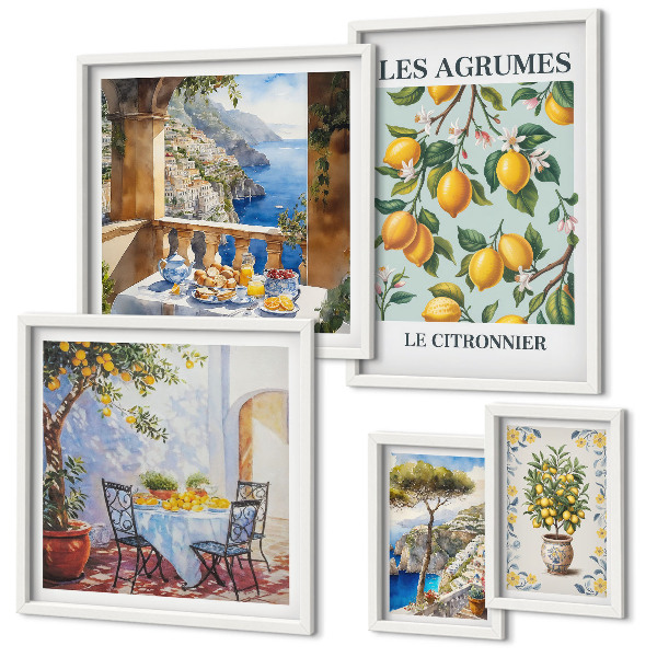 Tableau de décoration murale Inspirations d'agrumes de Provence