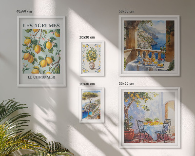 Tableau de décoration murale Inspirations d'agrumes de Provence