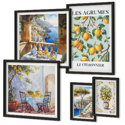 Tableau de décoration murale Inspirations d'agrumes de Provence
