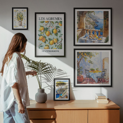 Tableau de décoration murale Inspirations d'agrumes de Provence