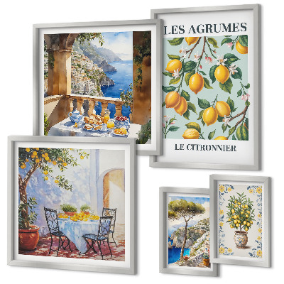 Tableau de décoration murale Inspirations d'agrumes de Provence