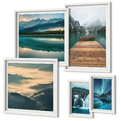 Tableau de décoration murale Paysages, cascades, montagnes