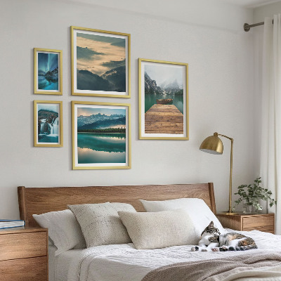 Tableau de décoration murale Paysages, cascades, montagnes