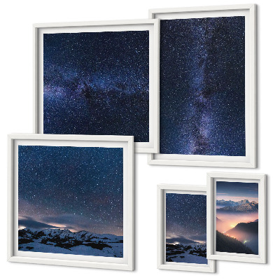 Tableau de décoration murale Paysages célestes cosmiques