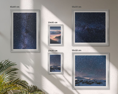 Tableau de décoration murale Paysages célestes cosmiques