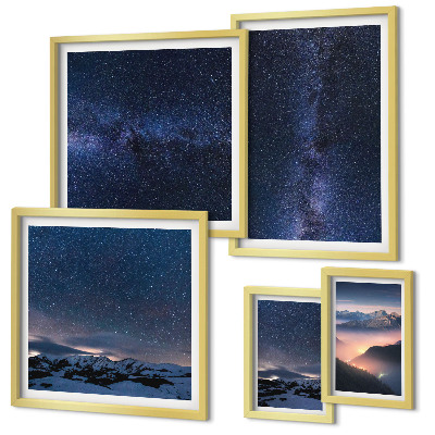 Tableau de décoration murale Paysages célestes cosmiques