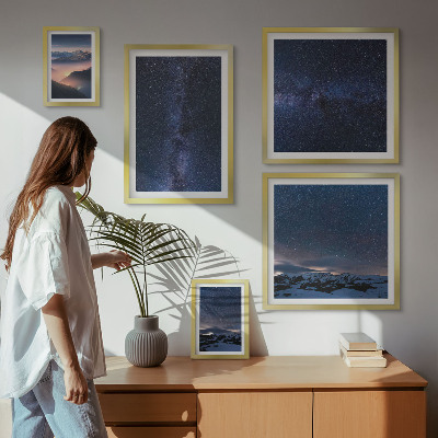Tableau de décoration murale Paysages célestes cosmiques