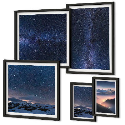 Tableau de décoration murale Paysages célestes cosmiques