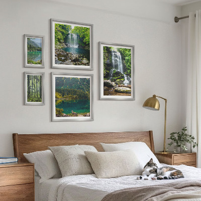 Tableau de décoration murale Cascades, paysages forestiers, nature