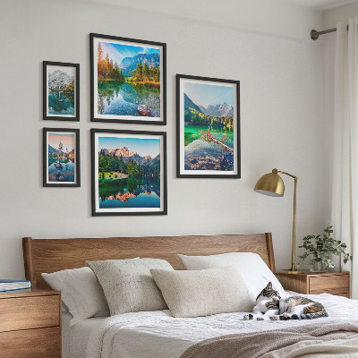Tableau de décoration murale Paysages de montagne, lacs, forêts