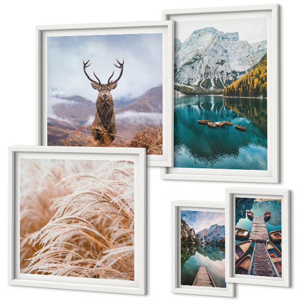Tableau de décoration murale Les paysages de montagne et la beauté de la nature