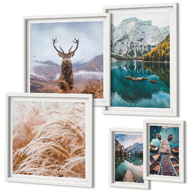 Tableau de décoration murale Les paysages de montagne et la beauté de la nature