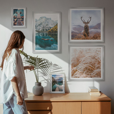 Tableau de décoration murale Les paysages de montagne et la beauté de la nature