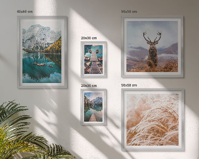 Tableau de décoration murale Les paysages de montagne et la beauté de la nature