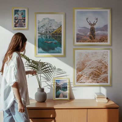 Tableau de décoration murale Les paysages de montagne et la beauté de la nature