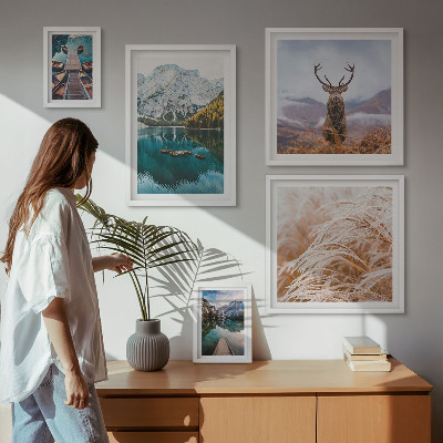 Tableau de décoration murale Les paysages de montagne et la beauté de la nature