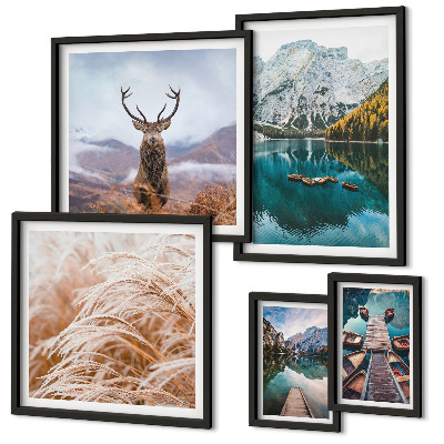 Tableau de décoration murale Les paysages de montagne et la beauté de la nature