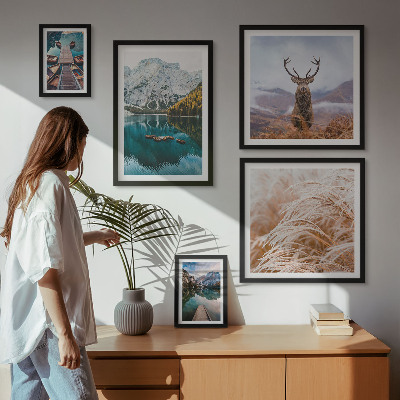 Tableau de décoration murale Les paysages de montagne et la beauté de la nature