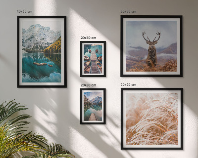Tableau de décoration murale Les paysages de montagne et la beauté de la nature