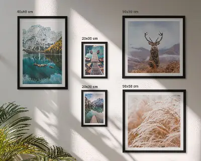 Tableau de décoration murale représentant des paysages de montagne et la beauté de la nature
