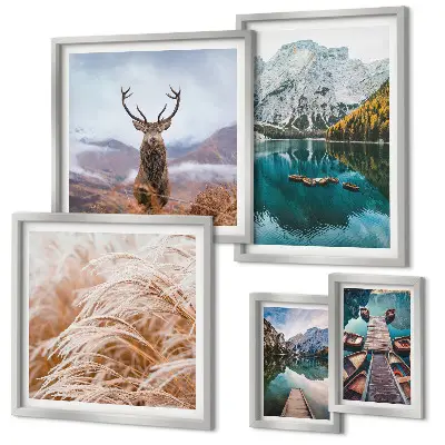Tableau de décoration murale représentant des paysages de montagne et la beauté de la nature
