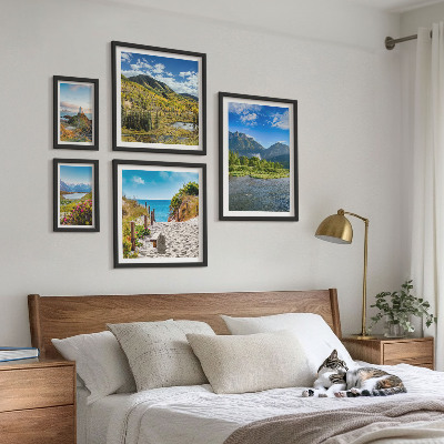 Tableau de décoration murale Paysages de montagnes et de plages