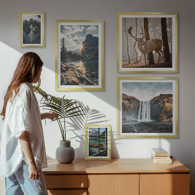 Tableau de décoration murale Paysages, nature, cascades, faune